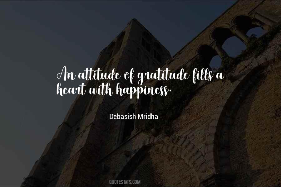 An Attitude Of Gratitude Quotes #1331627