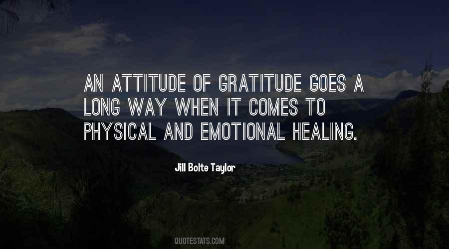 An Attitude Of Gratitude Quotes #1748595