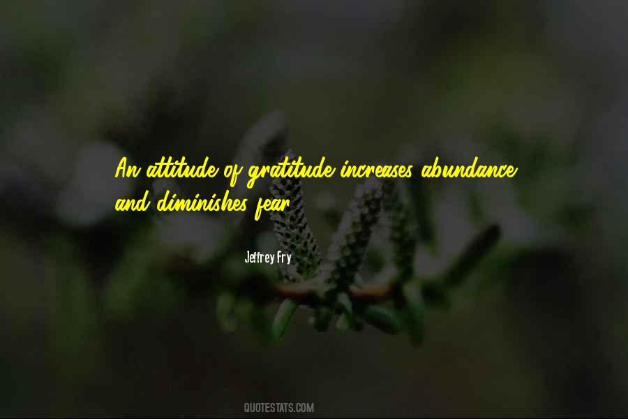 An Attitude Of Gratitude Quotes #257472