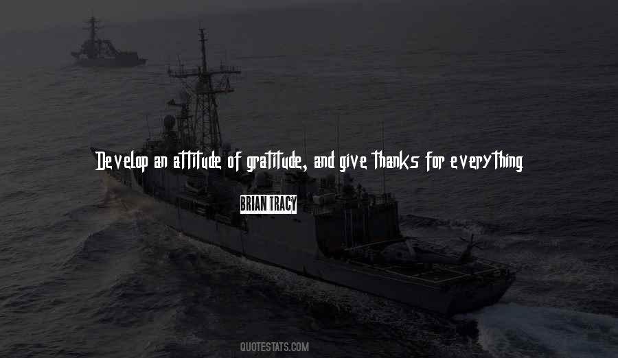 An Attitude Of Gratitude Quotes #52495