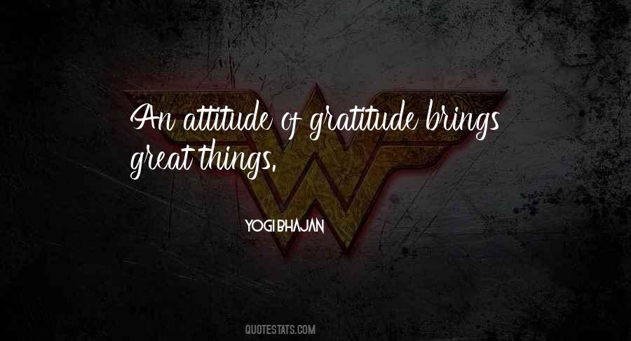 An Attitude Of Gratitude Quotes #855577
