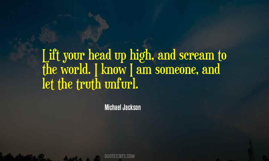 Quotes About Head Up High #691181