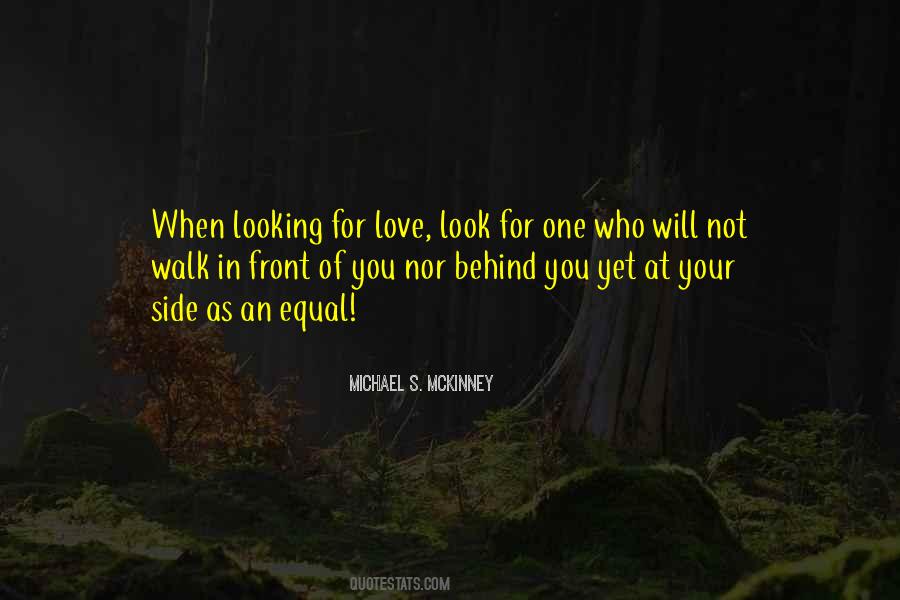 Quotes About Looking In Front #381986