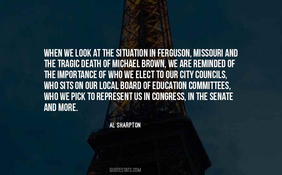 Top 16 Quotes About Ferguson Missouri: Famous Quotes & Sayings About