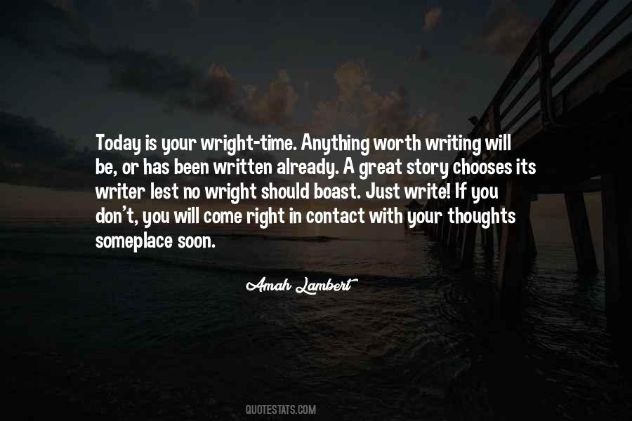 Today S Thoughts Quotes #405277