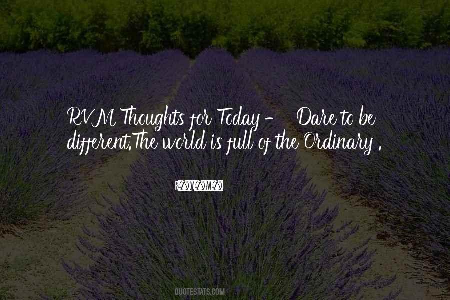 Today S Thoughts Quotes #405361