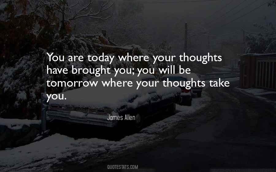 Today S Thoughts Quotes #419521