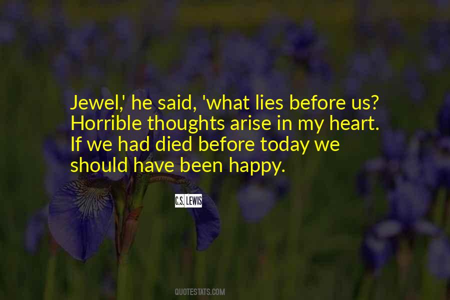 Today S Thoughts Quotes #506158