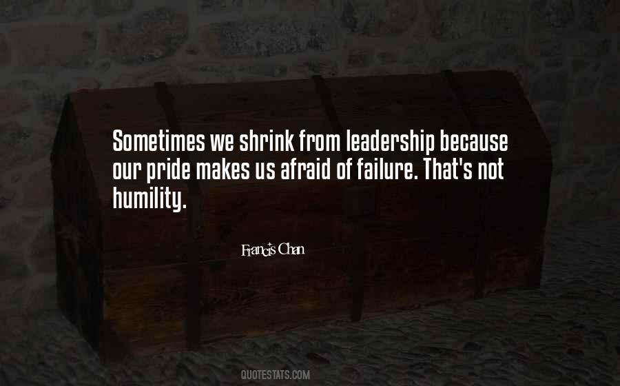 Humility Leadership Quotes #1165456