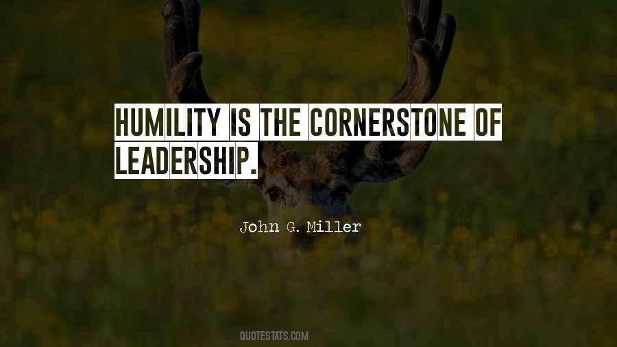 Humility Leadership Quotes #1836304