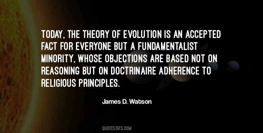 Quotes About Evolution Vs. Religion #1330753