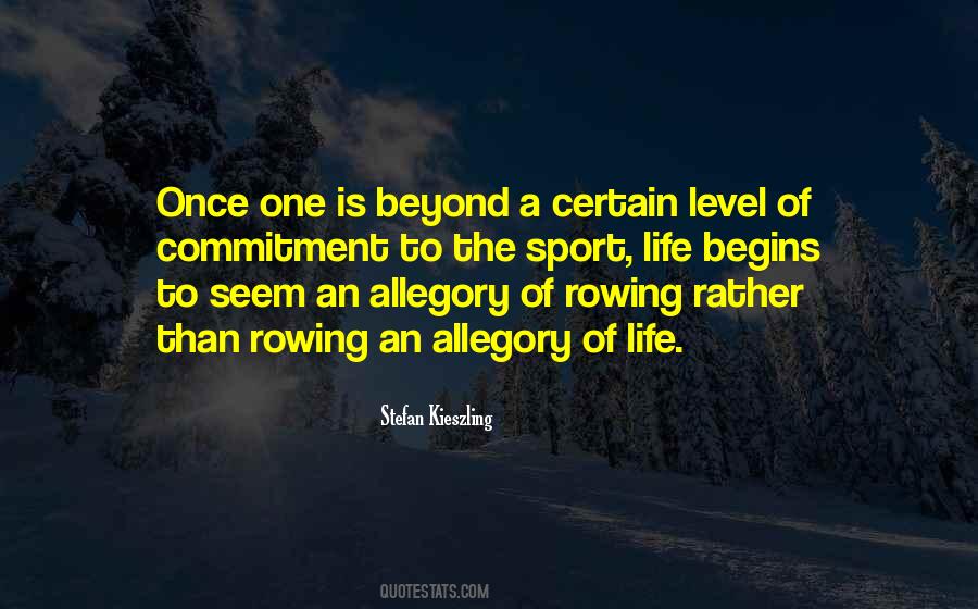 Sports Commitment Quotes #1419489