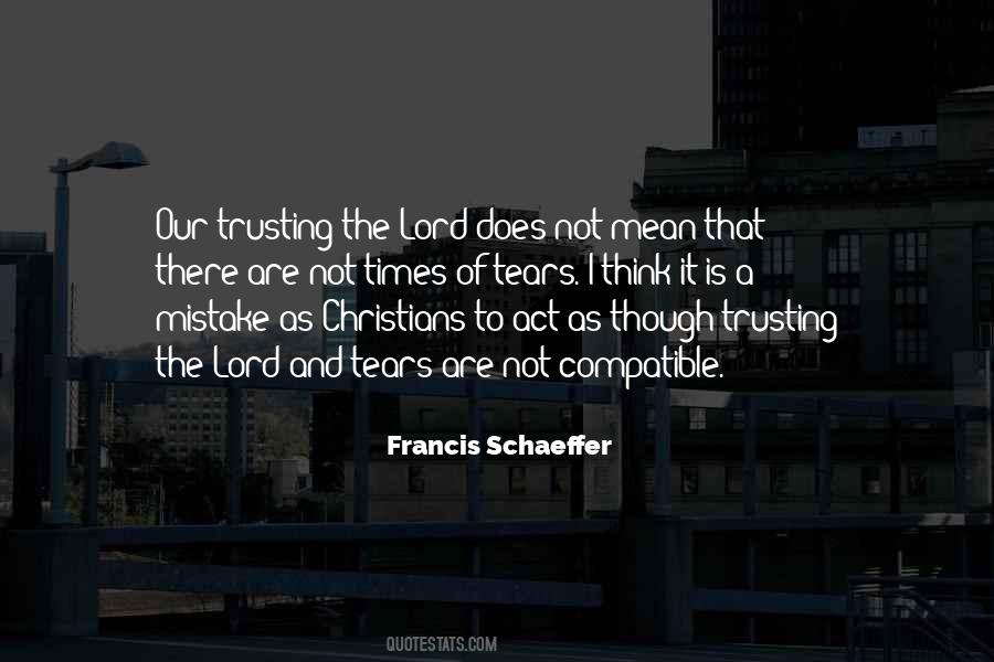 Quotes About Trusting The Lord #1027951