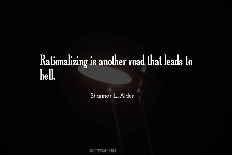 Quotes About Rationalizing #1602336