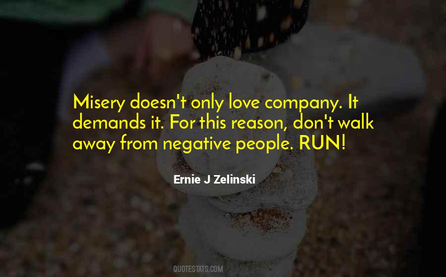 Quotes About Running From Love #169389