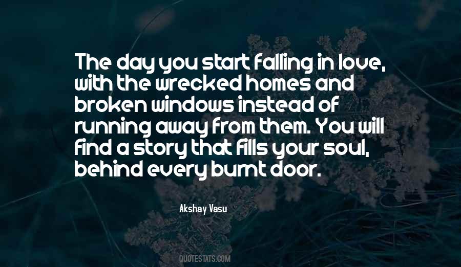 Quotes About Running From Love #174688