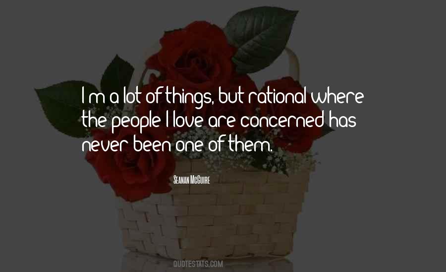 Quotes About Rational Love #1554005