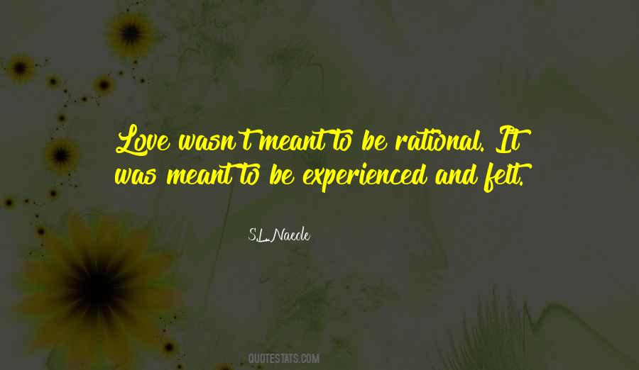 Quotes About Rational Love #51734