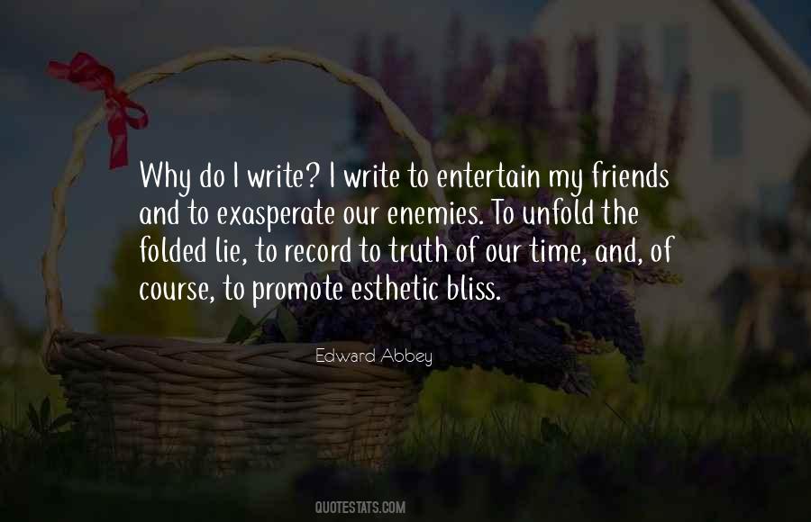 Quotes About Writing And Truth #137295