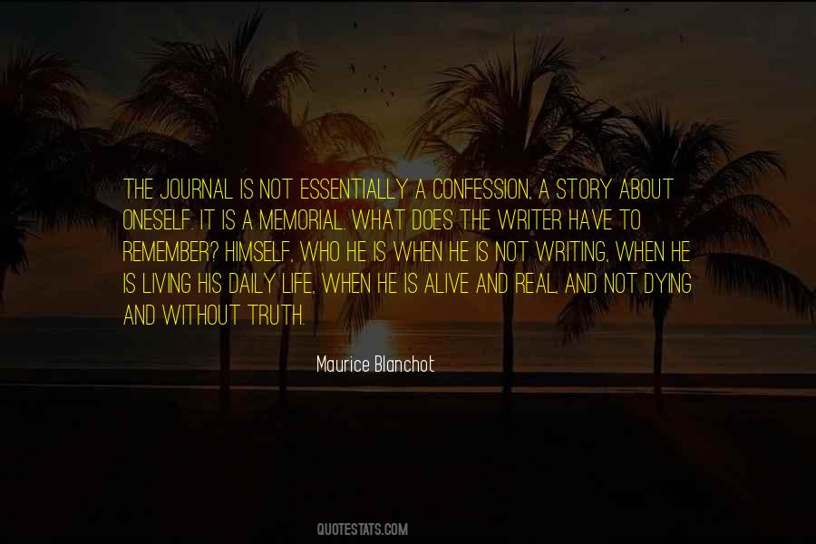 Quotes About Writing And Truth #142808