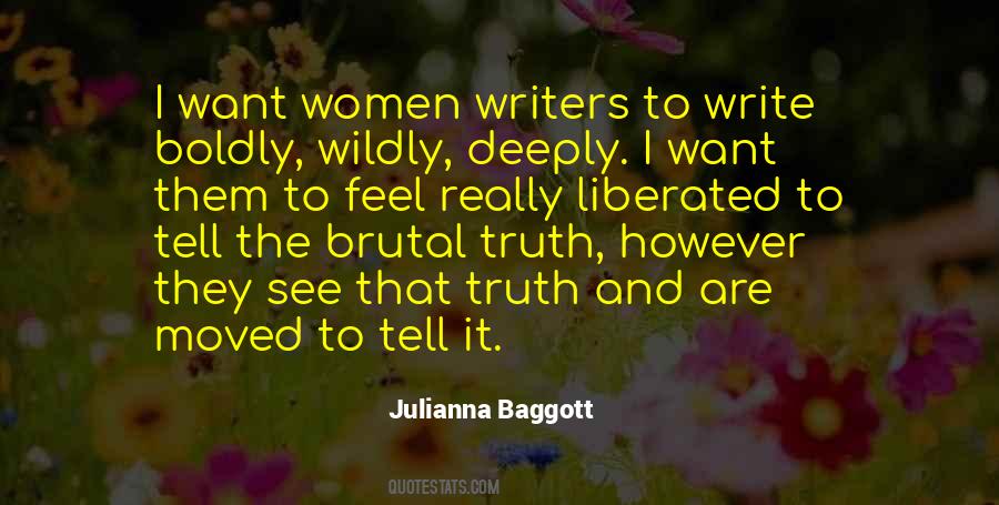 Quotes About Writing And Truth #245748