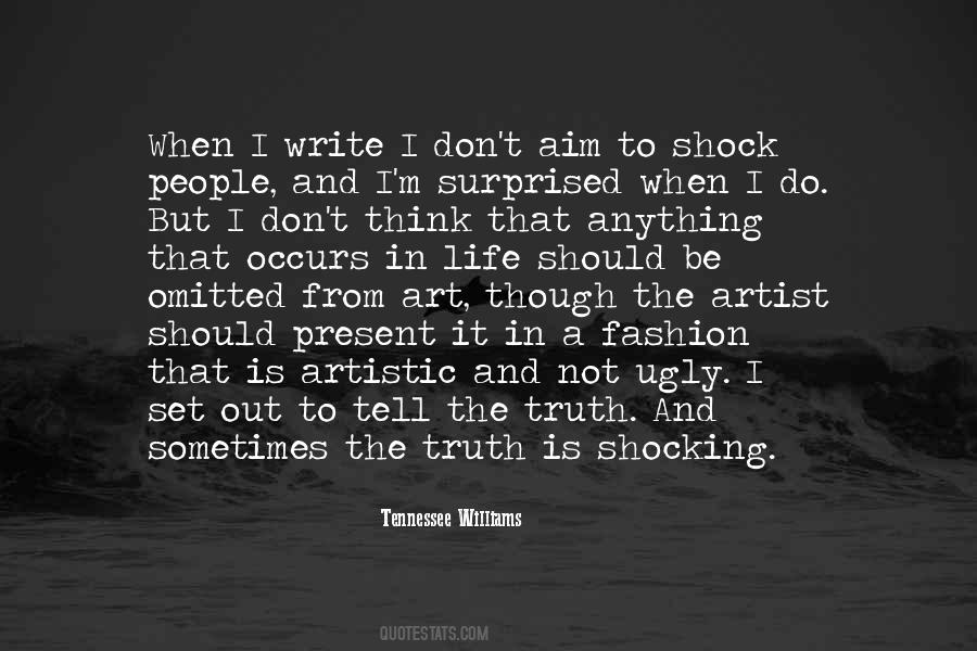 Quotes About Writing And Truth #277177