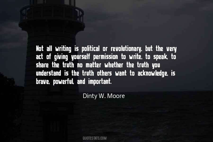Quotes About Writing And Truth #413181