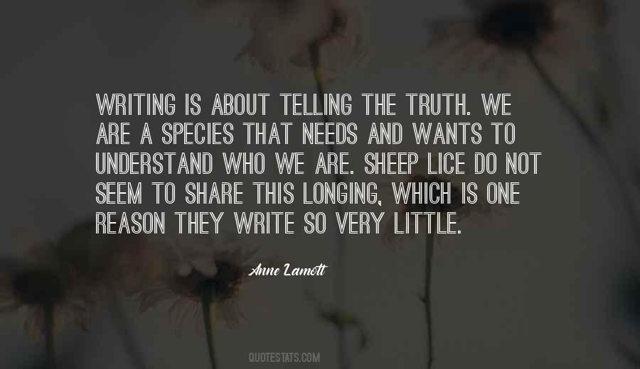 Quotes About Writing And Truth #549169