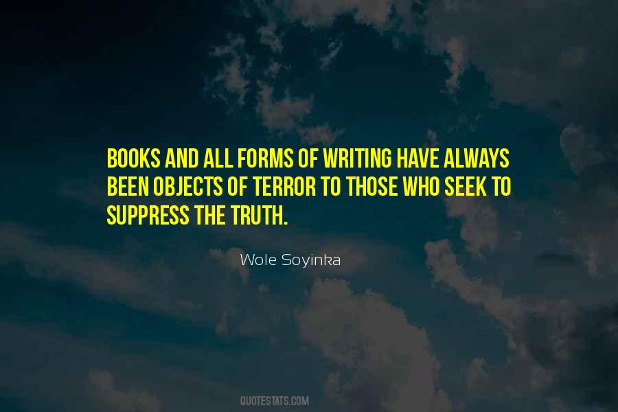 Quotes About Writing And Truth #615438