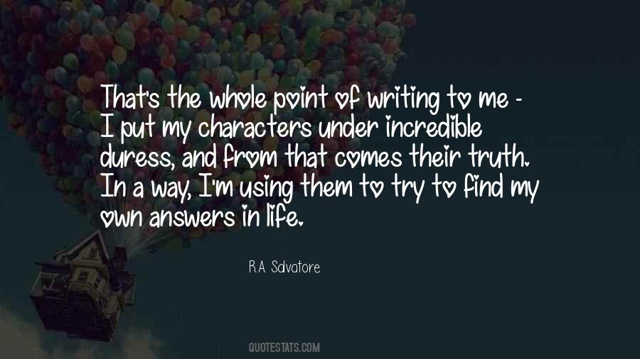 Quotes About Writing And Truth #645953