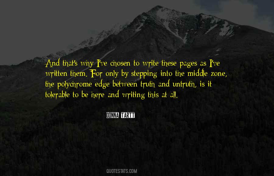 Quotes About Writing And Truth #850134