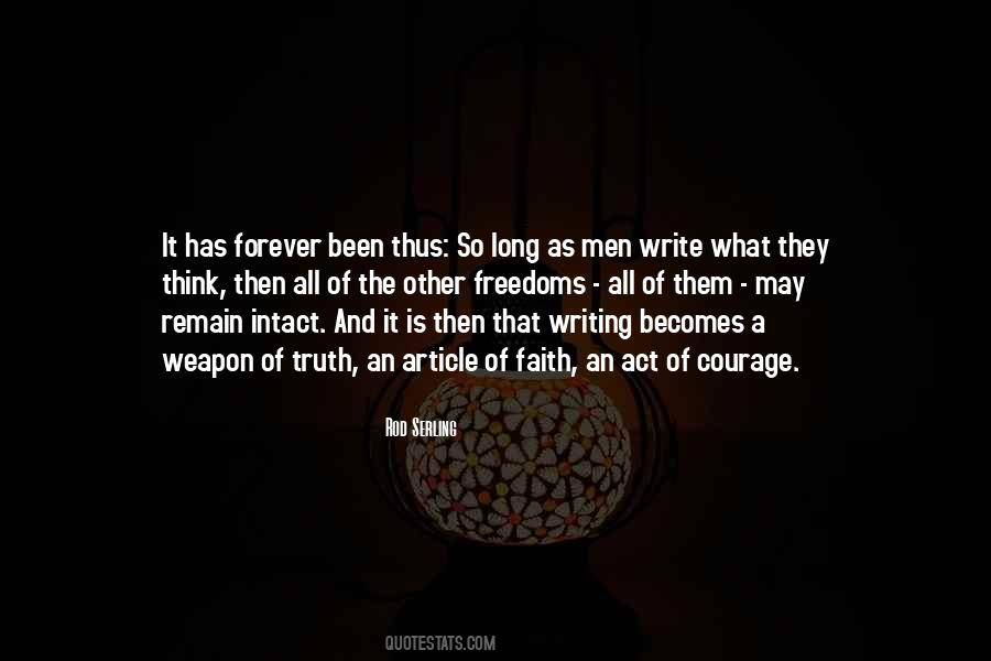 Quotes About Writing And Truth #881949