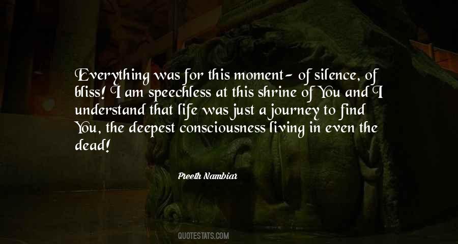Moment Of Bliss Quotes #1515967