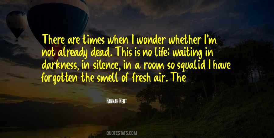 Quotes About Fresh Air #1108842