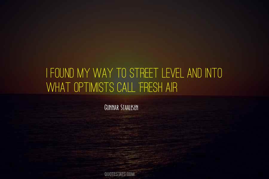 Quotes About Fresh Air #11548