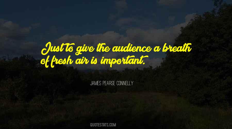 Quotes About Fresh Air #1367902