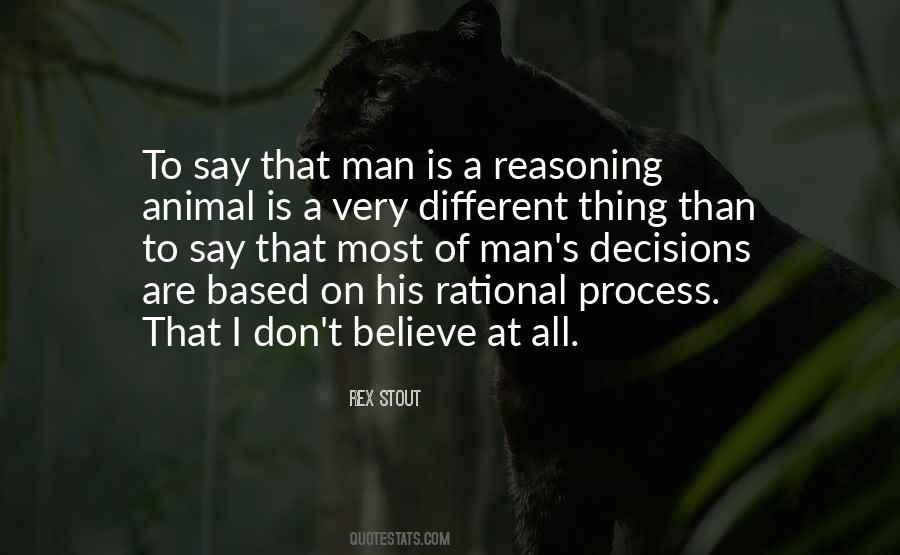 Quotes About Rational Decisions #1084371