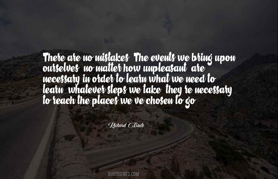 Quotes About There Are No Mistakes #1697275