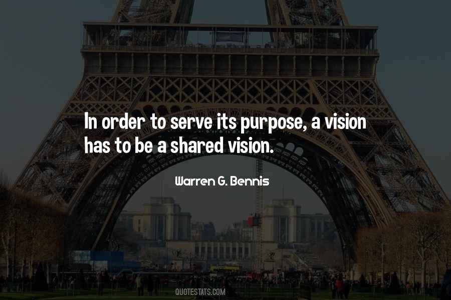 Quotes About A Shared Vision #476492