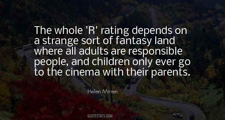 Quotes About Rating #137768