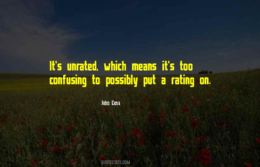 Quotes About Rating #456489