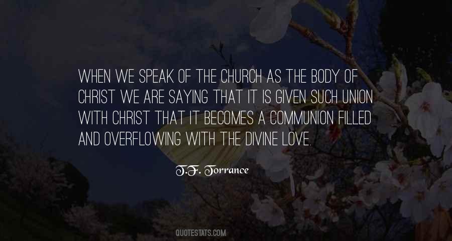 Quotes About Love Of Christ #14177