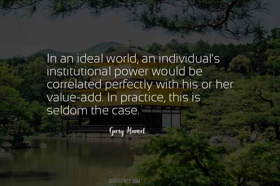 Quotes About Institutional Power #1541783