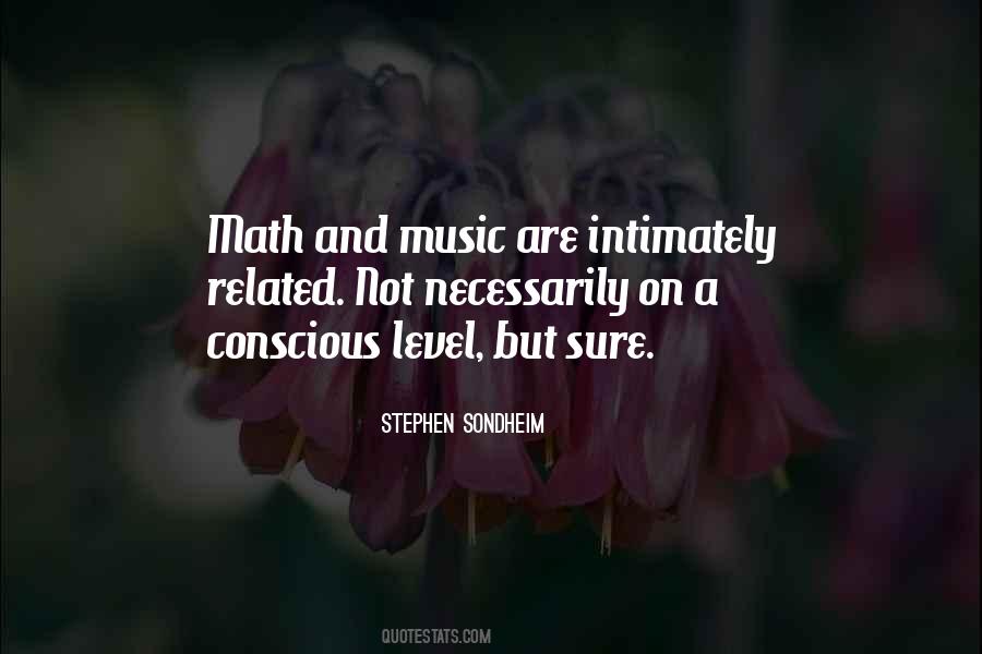 Quotes About Music And Math #1350913