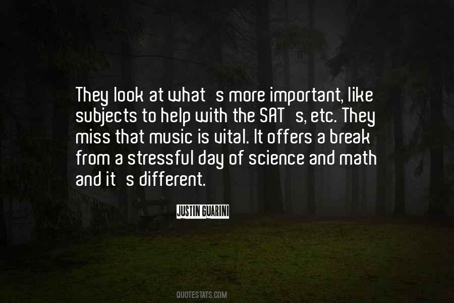 Quotes About Music And Math #505717