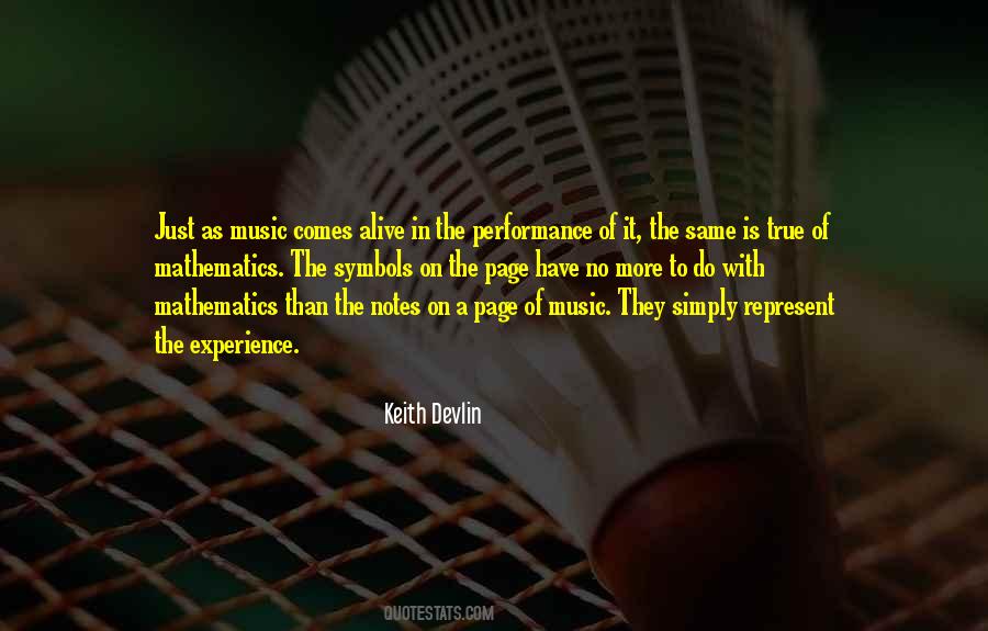 Quotes About Music And Math #87082