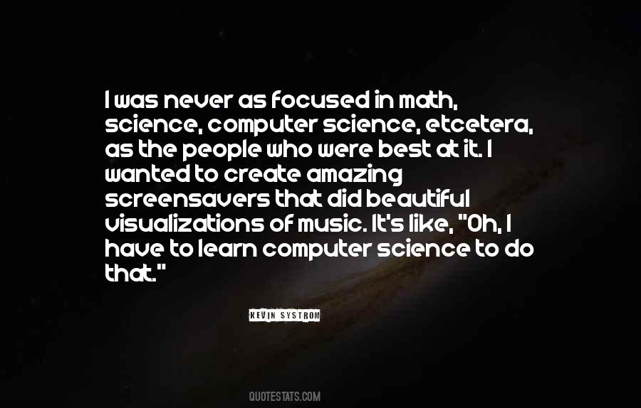 Quotes About Music And Math #9871