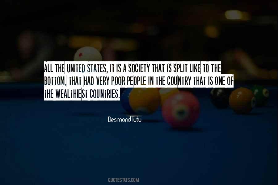 Wealthiest Country Quotes #1316793