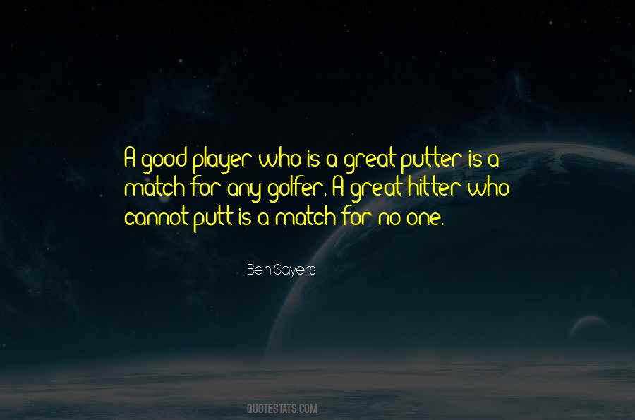 Great Golf Quotes #449363