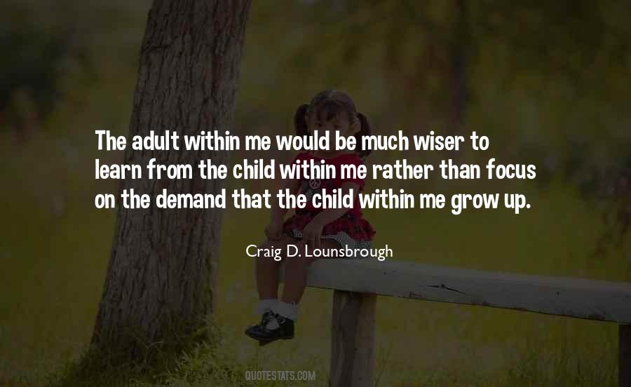 Our Inner Child Quotes #708760